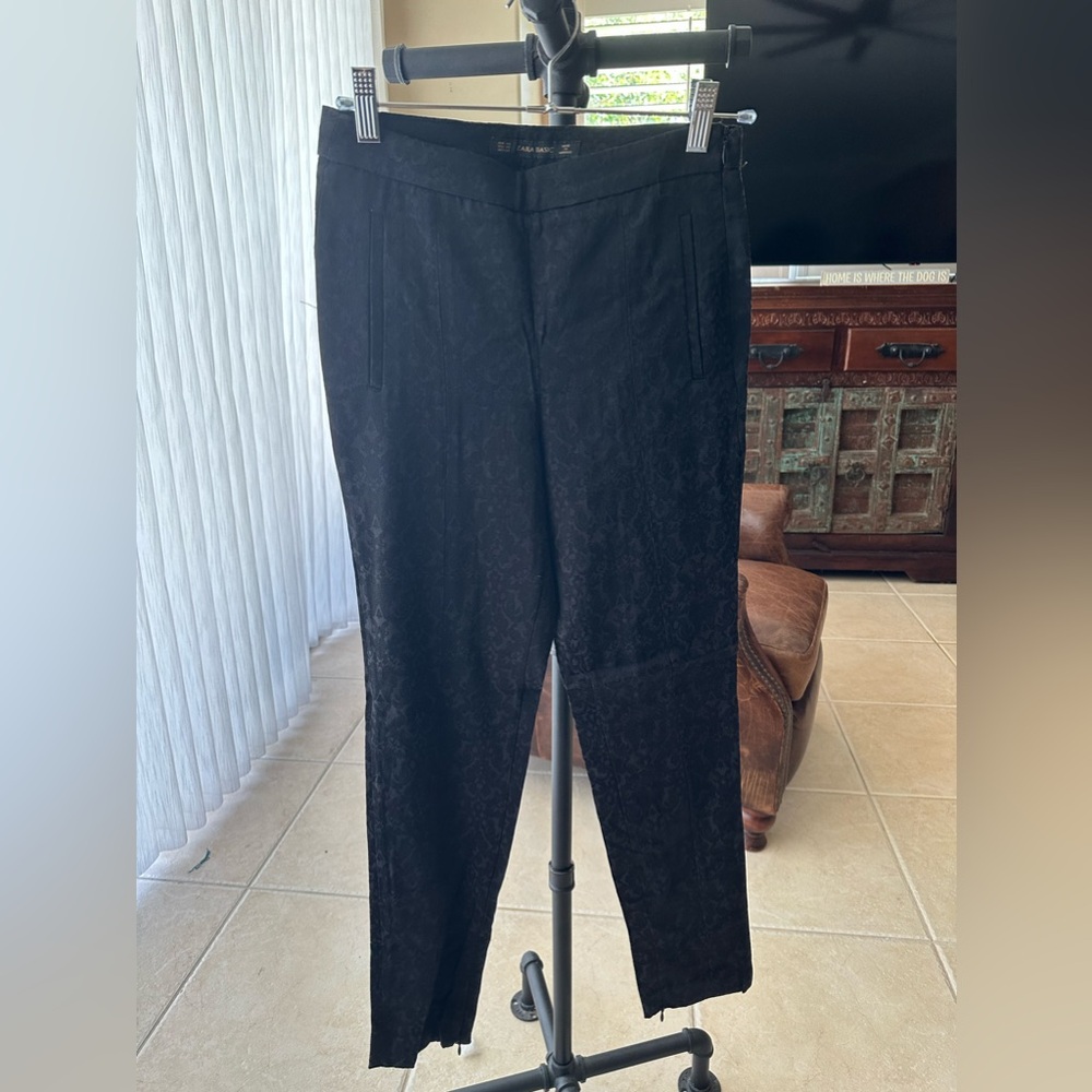 Zara leopard pants